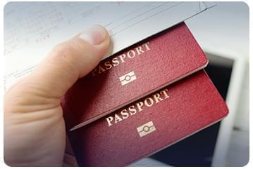 Two biometric passports